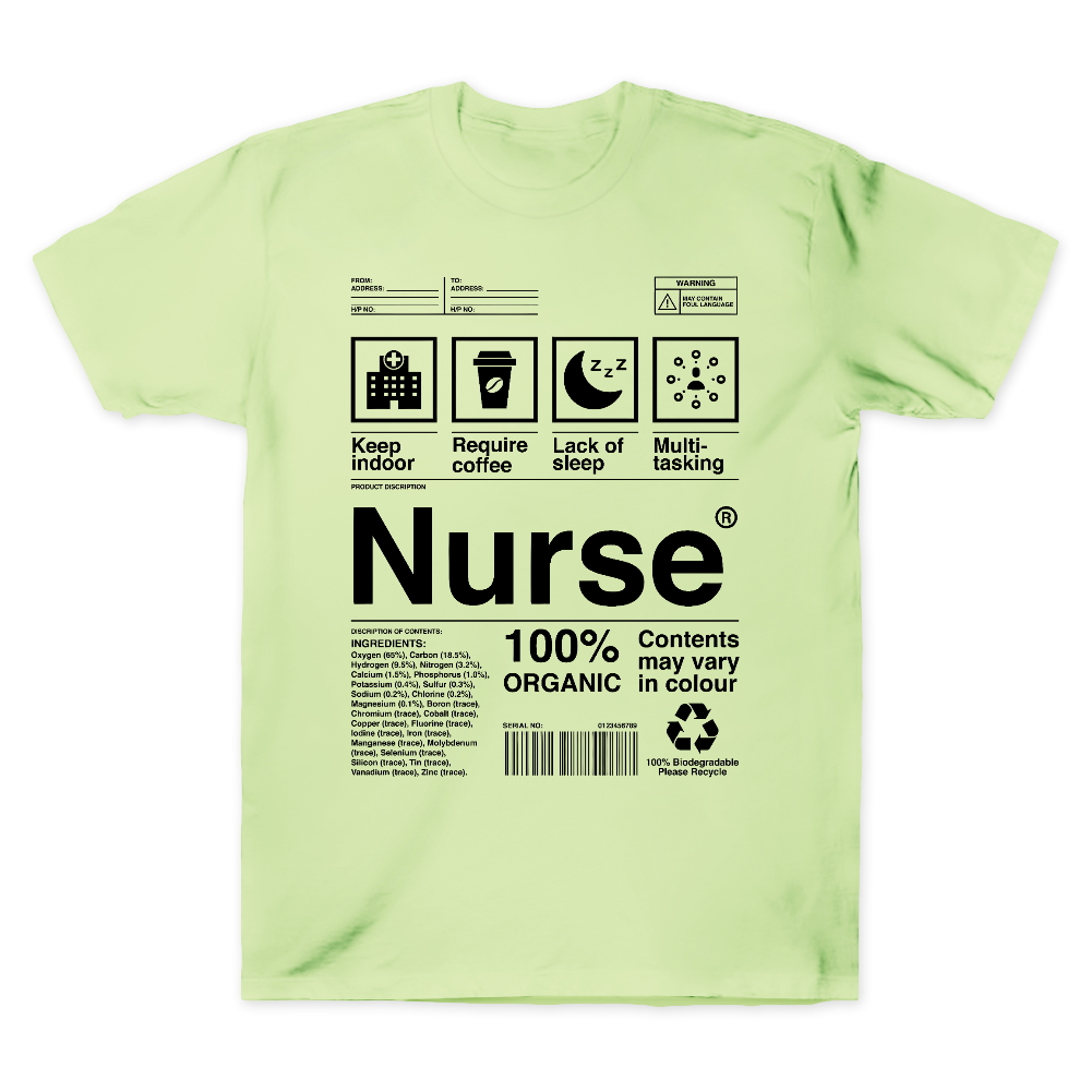 Nurse Gift Instructions For Nurses Cotton Doctor T-shirt