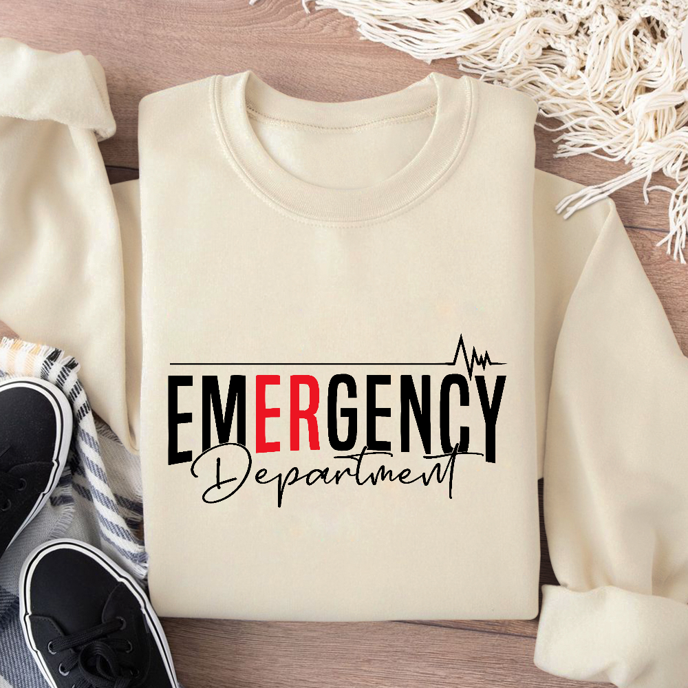 Emergency Department Cotton Pullover Sweatshirt
