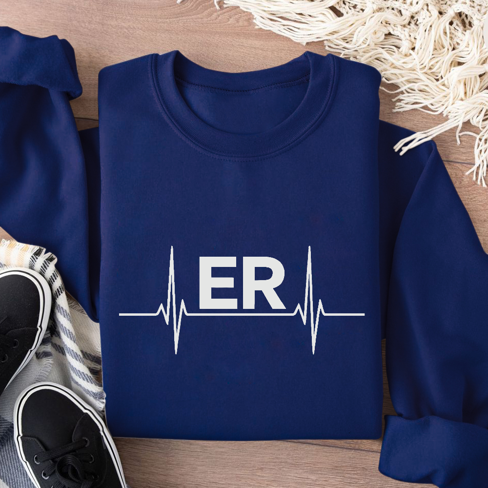 Er Cotton Pullover Sweatshirt