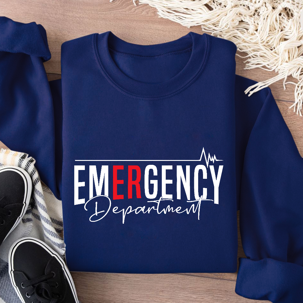Emergency Department Cotton Pullover Sweatshirt