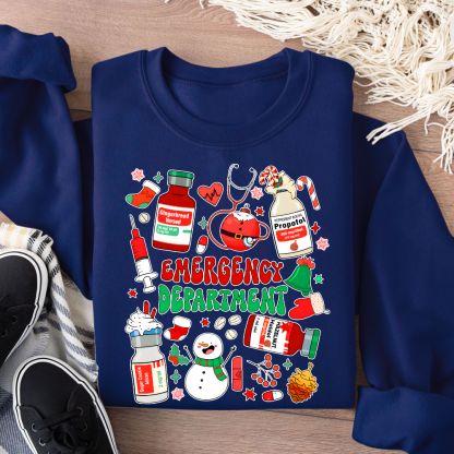 Emergency Department Cotton Pullover Sweatshirt