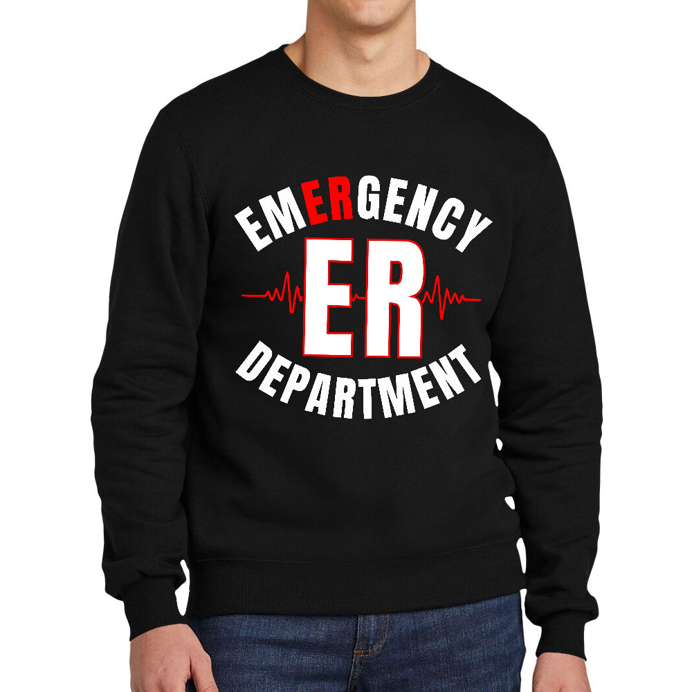 Emergency Department Cotton Pullover Sweatshirt