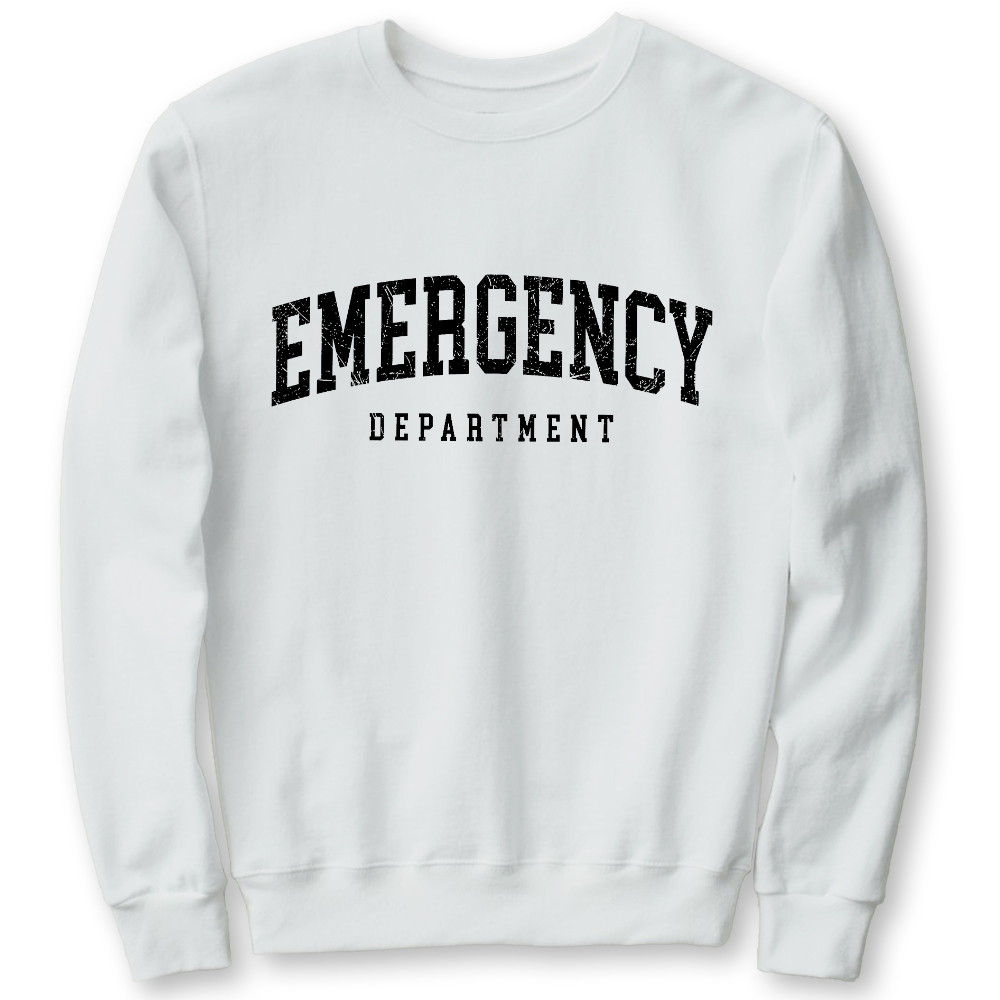 Emergency Department Cotton Pullover Sweatshirt