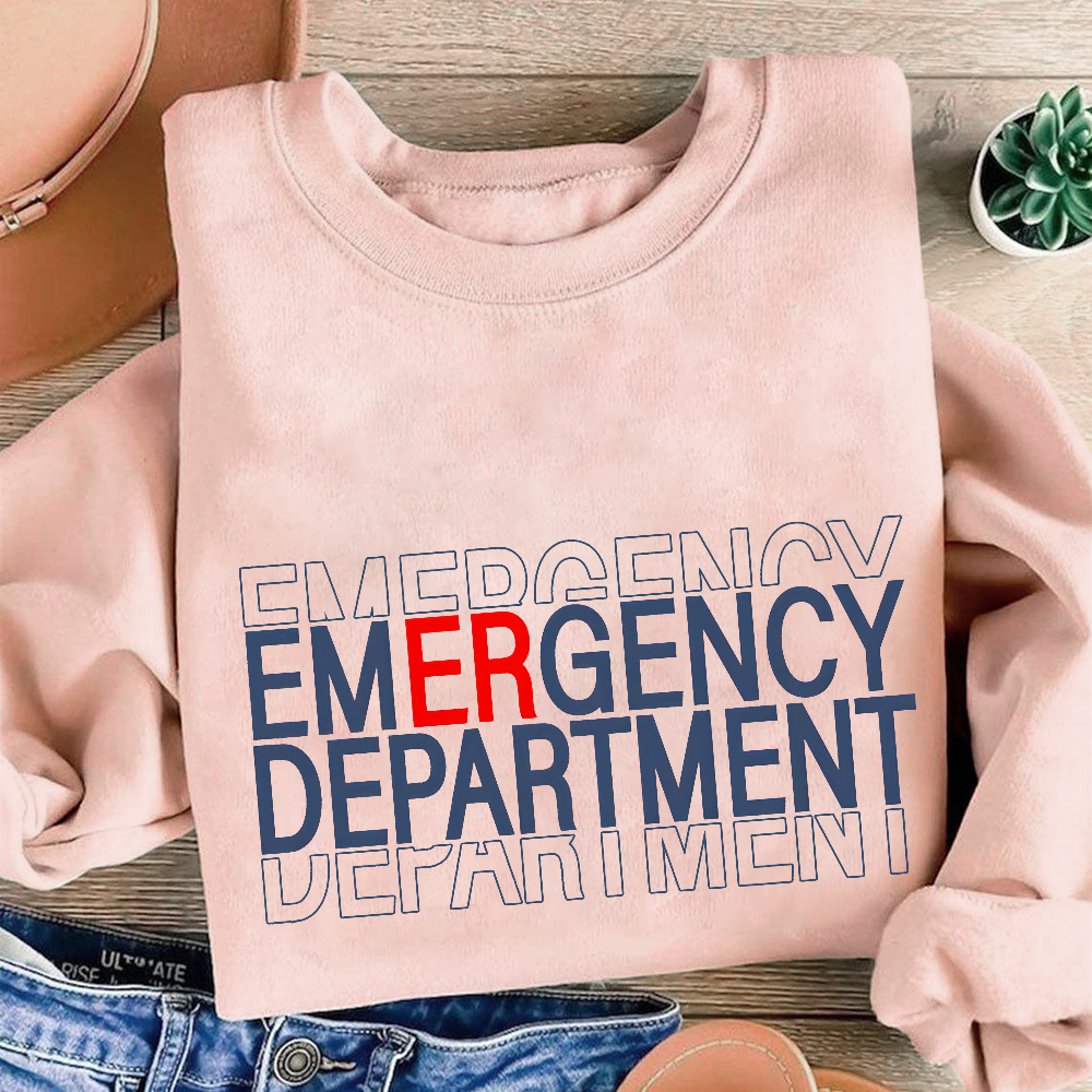 Emergency Department Cotton Pullover Sweatshirt