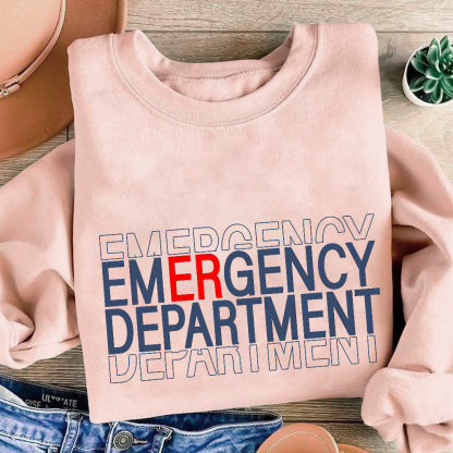 Emergency Department Cotton Pullover Sweatshirt