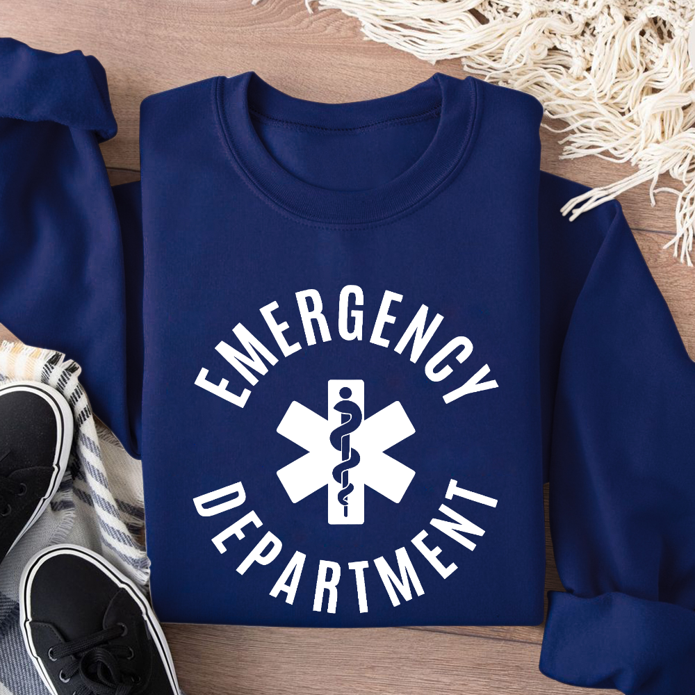 Emergency Department Cotton Pullover Sweatshirt