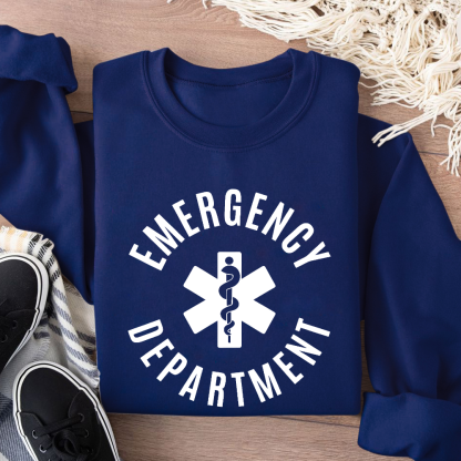 Emergency Department Cotton Pullover Sweatshirt