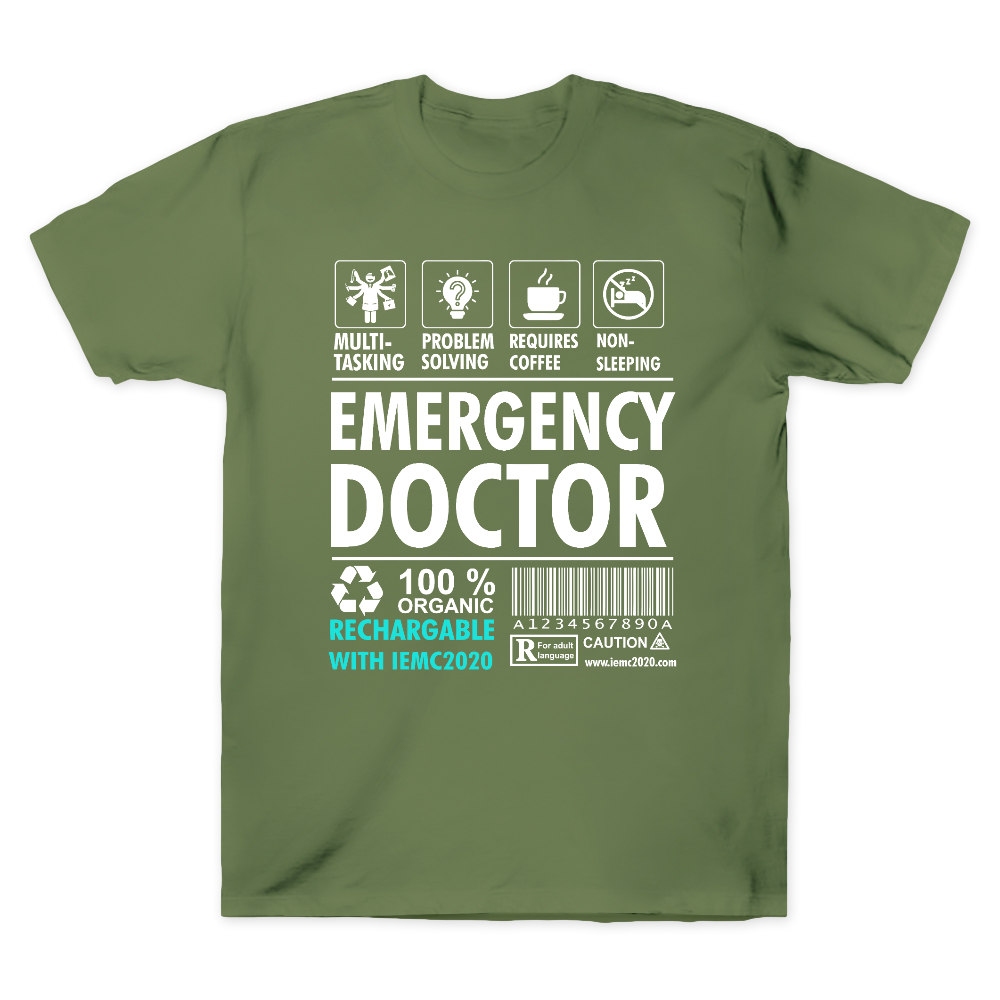 Emergency Doctor's Manual Cotton Doctor T-shirt