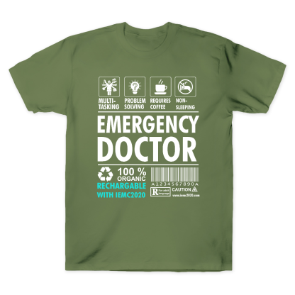 Emergency Doctor's Manual Cotton Doctor T-shirt