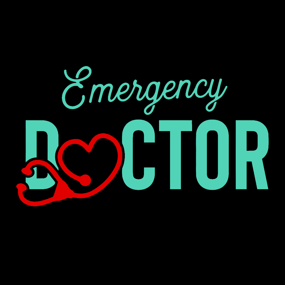 Emergency Doctor Stethoscope Heartbeat First Aid Cotton Doctor T-shirt