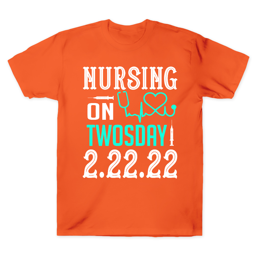 Nursing School On TwosDay Cotton Doctor T-shirt