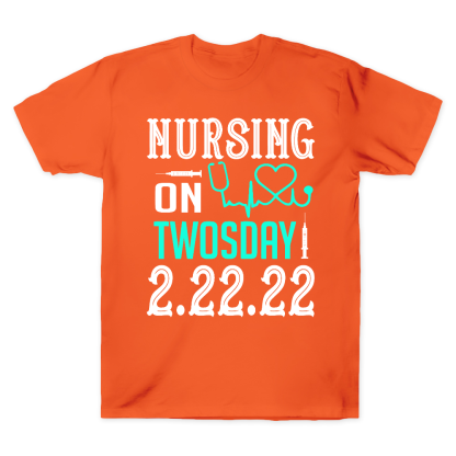 Nursing School On TwosDay Cotton Doctor T-shirt