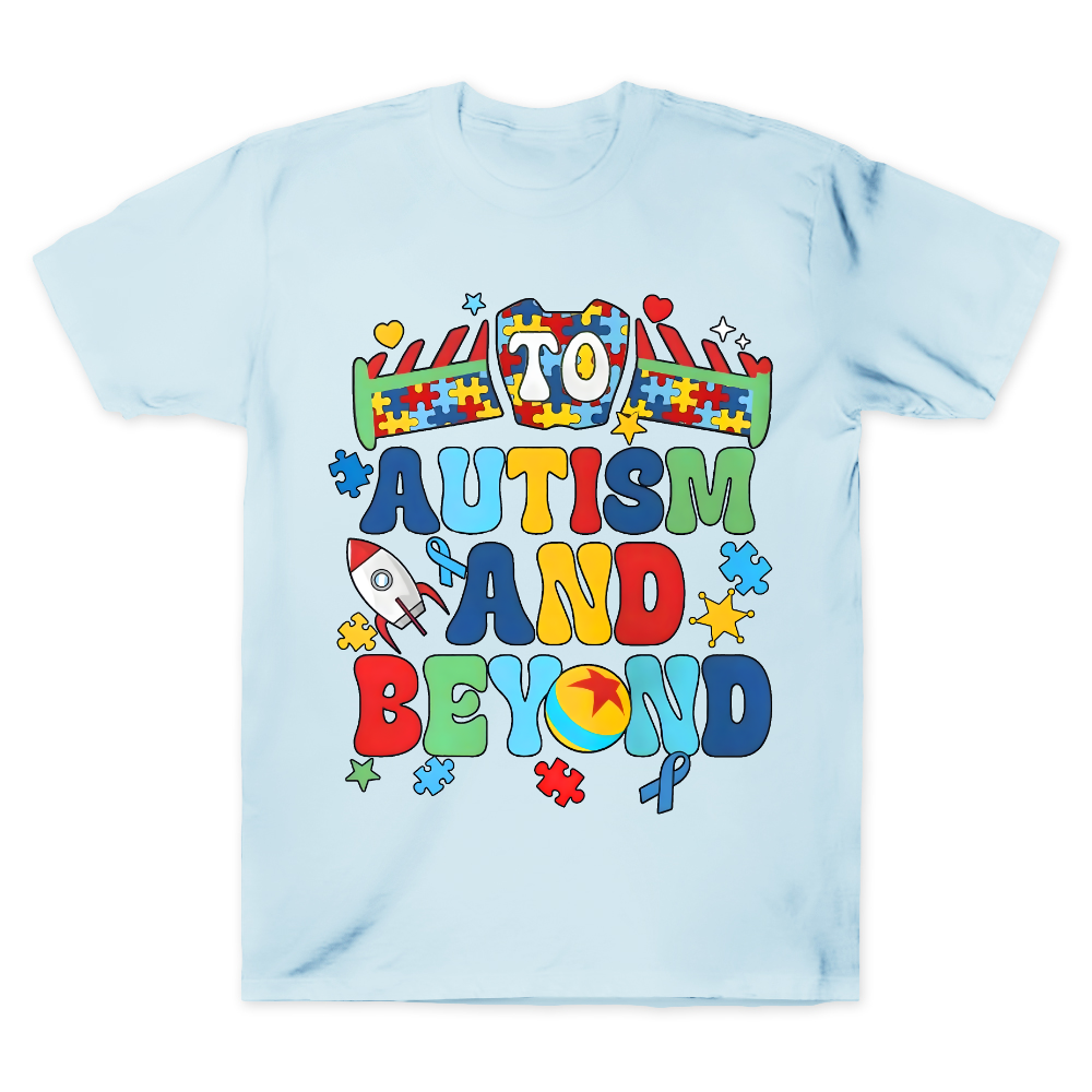 To Autism And Beyond Cotton Doctor T-shirt