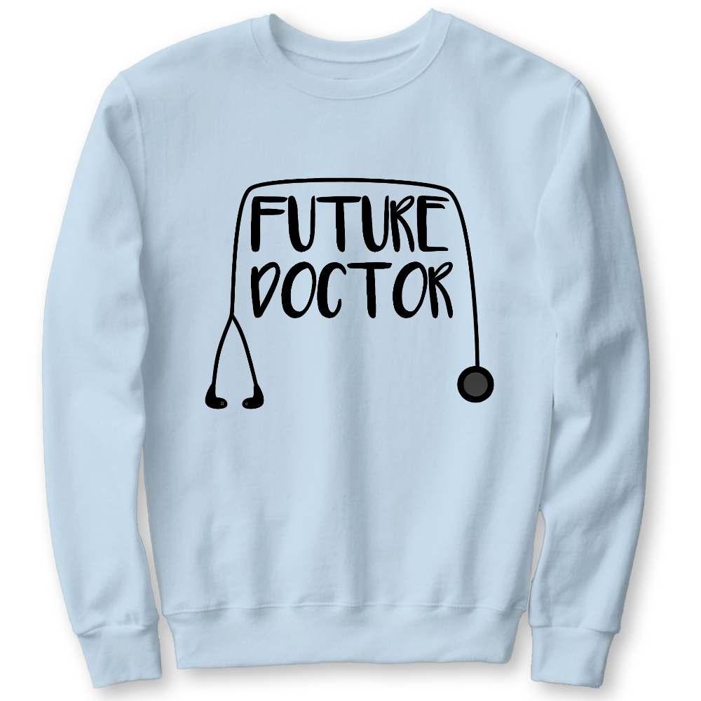 Future Doctor Cotton Pullover Sweatshirt