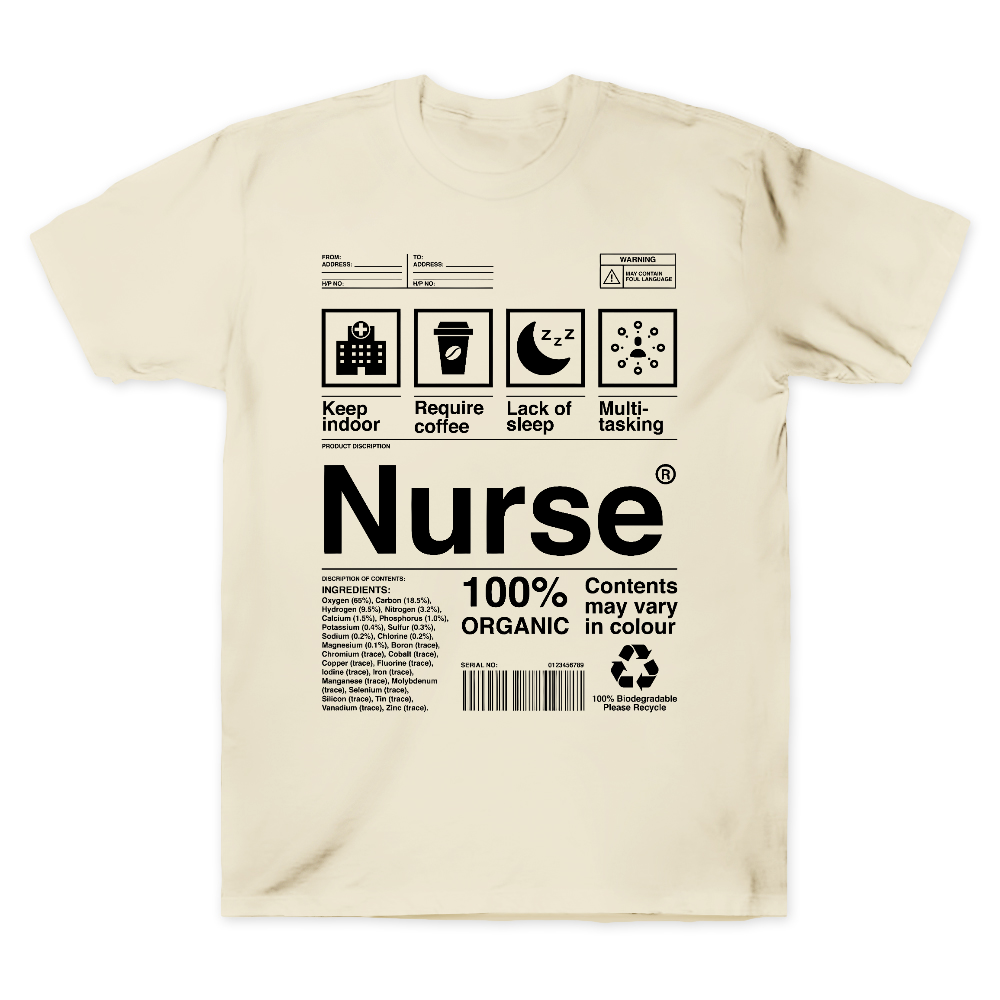 Nurse Gift Instructions For Nurses Cotton Doctor T-shirt