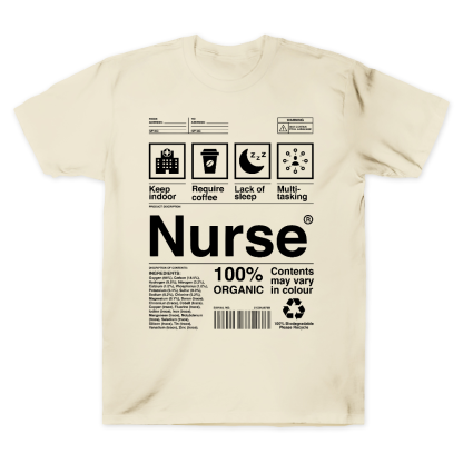 Nurse Gift Instructions For Nurses Cotton Doctor T-shirt