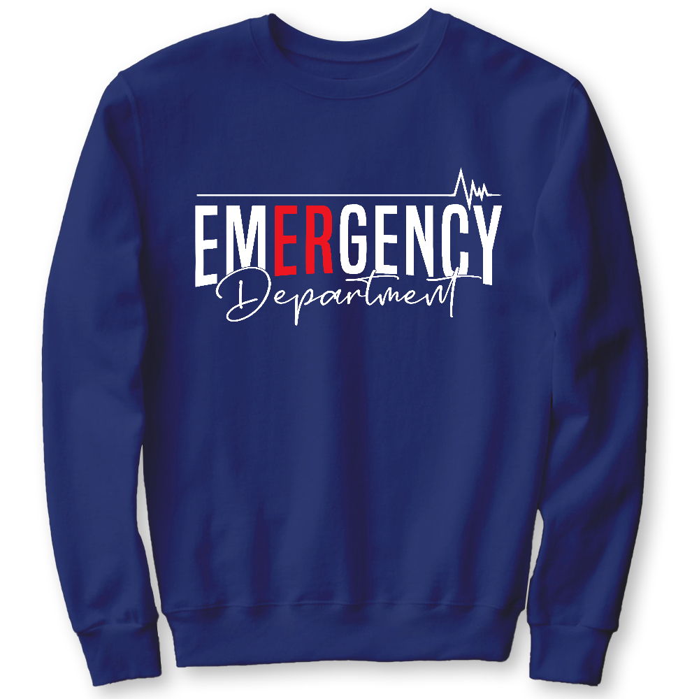 Emergency Department Cotton Pullover Sweatshirt