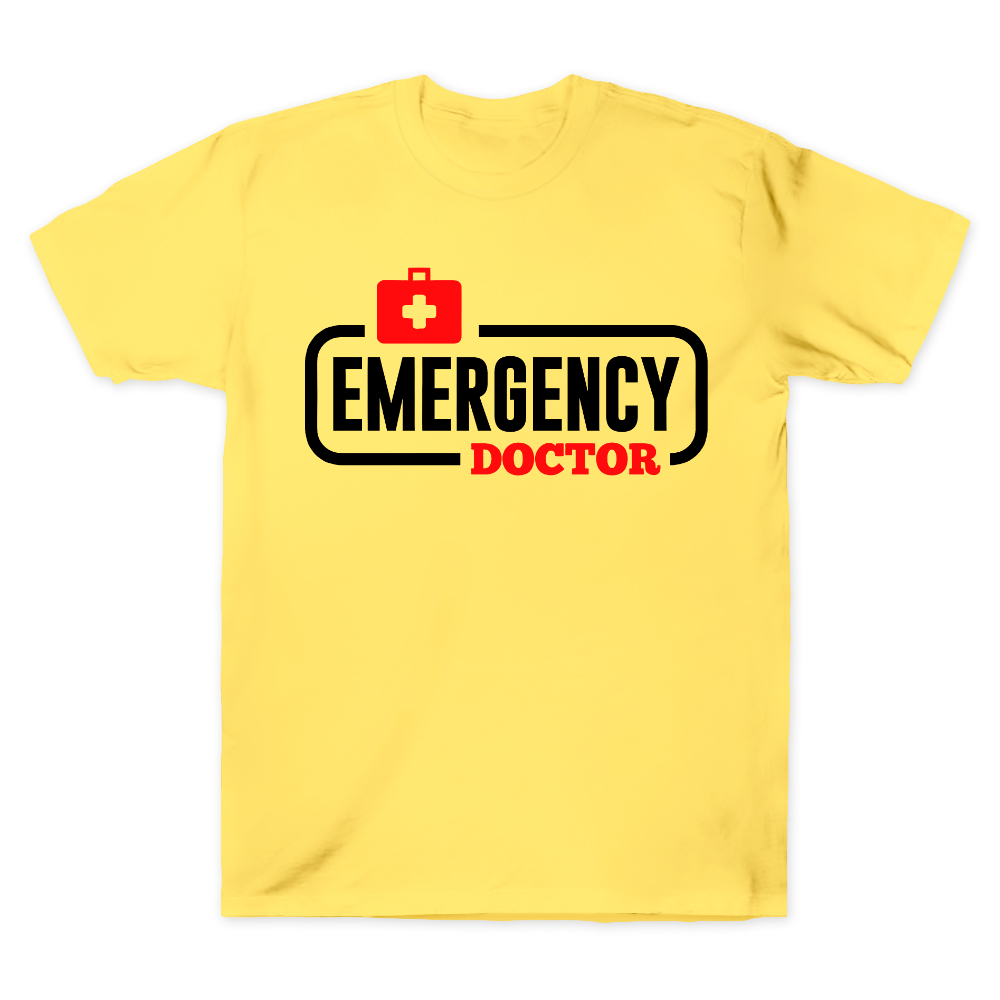 Emergency Doctor Cotton Doctor T-shirt