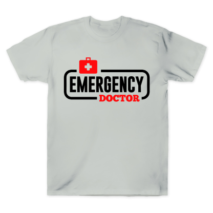 Emergency Doctor Cotton Doctor T-shirt