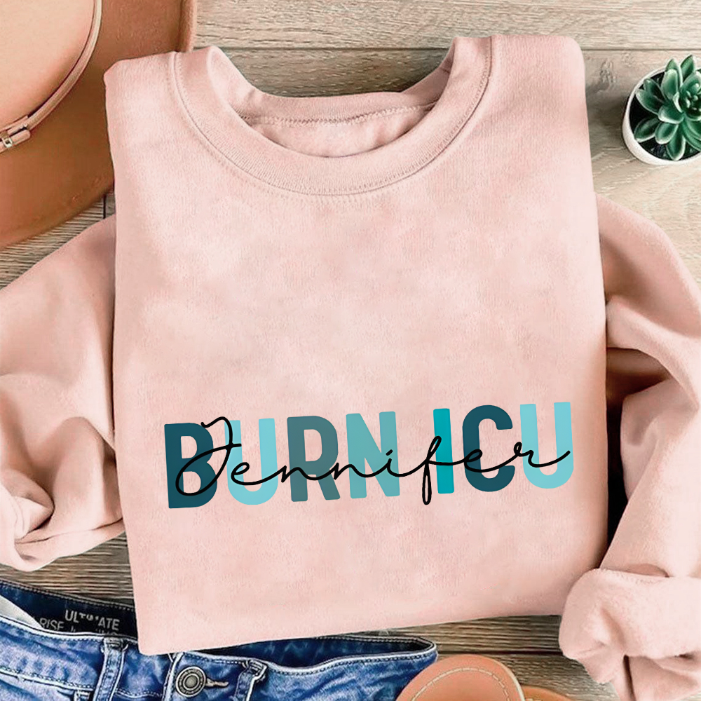 Burn ICU Cotton Pullover Sweatshirt
