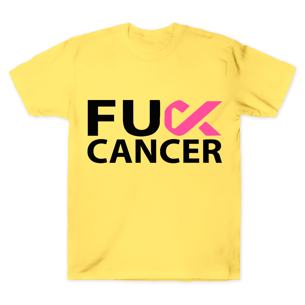 Fuck Cancer Cancer Awareness And Support Cotton Doctor T-shirt