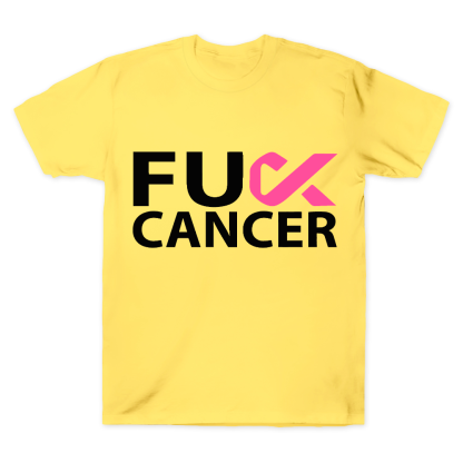 Fuck Cancer Cancer Awareness And Support Cotton Doctor T-shirt