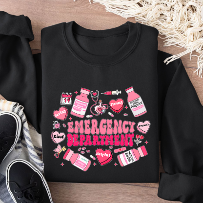 Emergency Department Gift Cotton Pullover Sweatshirt