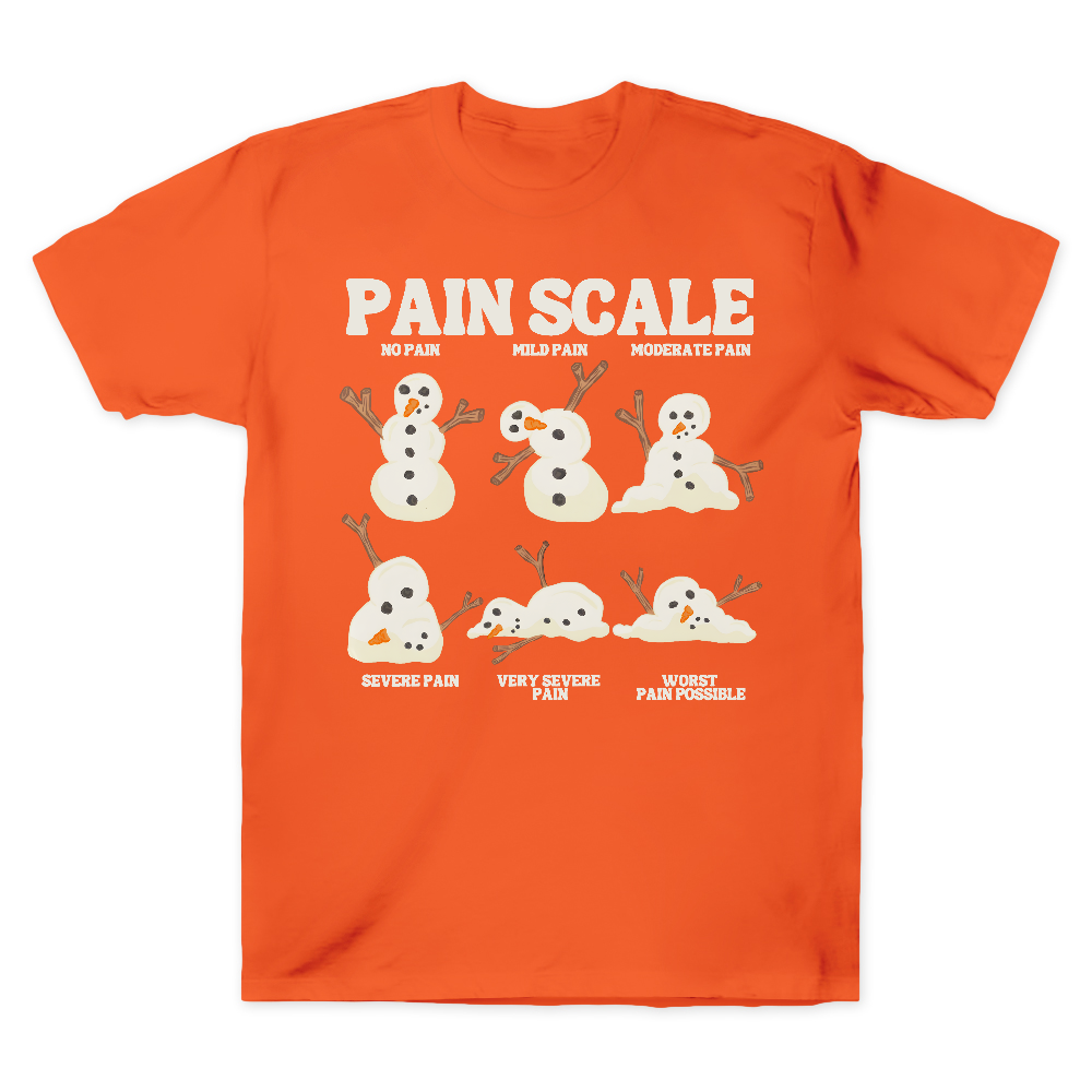 Healthcare Worker Pain Assessment Cotton Doctor T-shirt