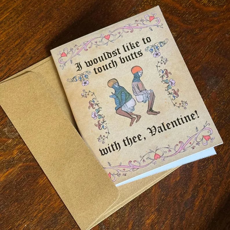 🔥HOT SALE 50% OFF -Medieval Valentine's Cards