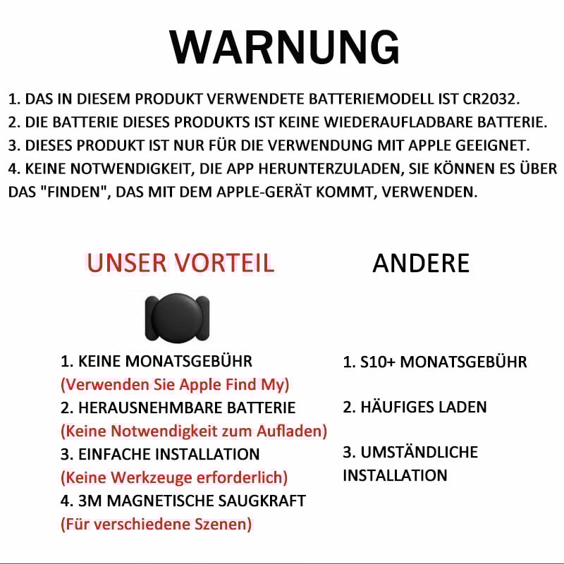 ✨Sonderangebot dieser Woche🔥Mini-GPS-Tracker (Keine zusätzliche Abonnementsgebühr)
