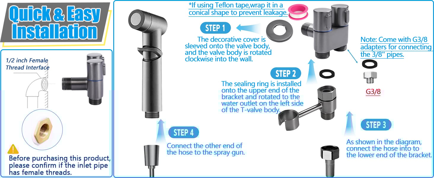 Quick and Easy Installation