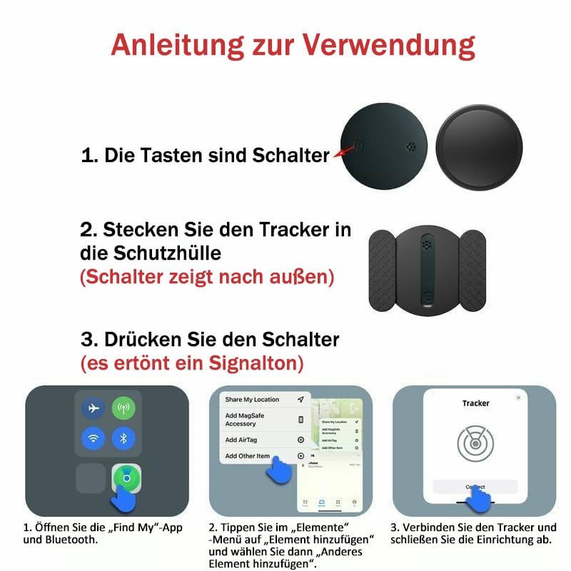 ✨Sonderangebot dieser Woche🔥Mini-GPS-Tracker (Keine zusätzliche Abonnementsgebühr)