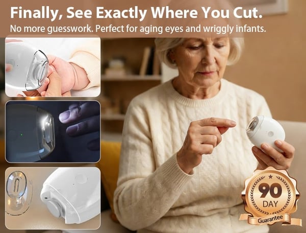 Electric Automatic Nail Clipper & Trimmer