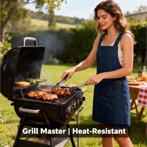 Adult Jour Apron - Front Pocket, Ideal for Everyday Use