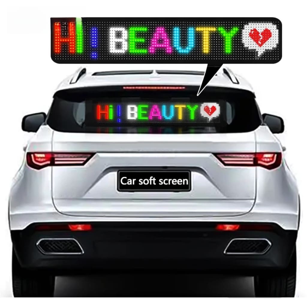 Large Programmable Flex LED Display with APP & Remote