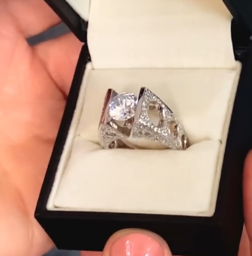 Silver Hollow Design One-of-a-kind Ring