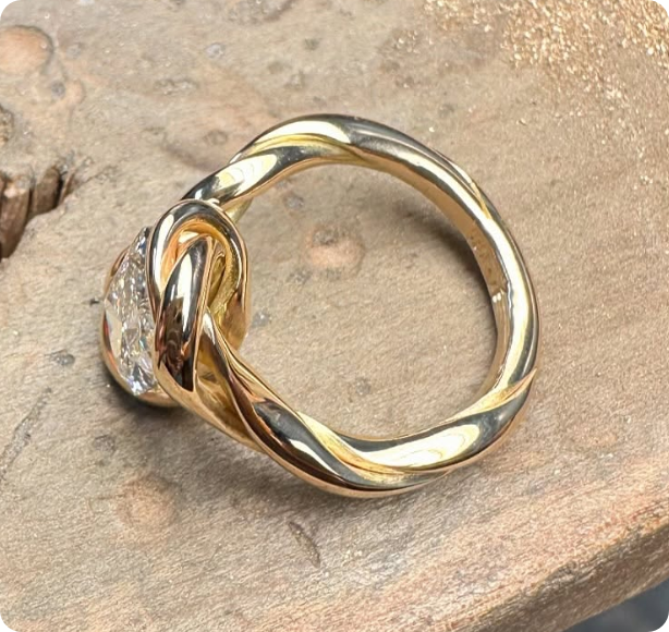 Art Deco 5ct Emerald Cut White Diamond Wedding