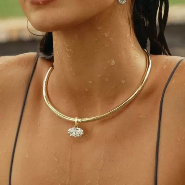 [Copy][Copy][Copy]Multi-cut Chain 18ct Cushion Cut Aquamarine Statement Necklace