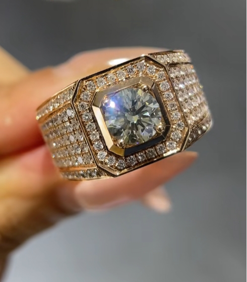 [Copy][Copy][Copy][Copy]Flush Set Multicolor Sapphire Starry Band Rainbow Ring