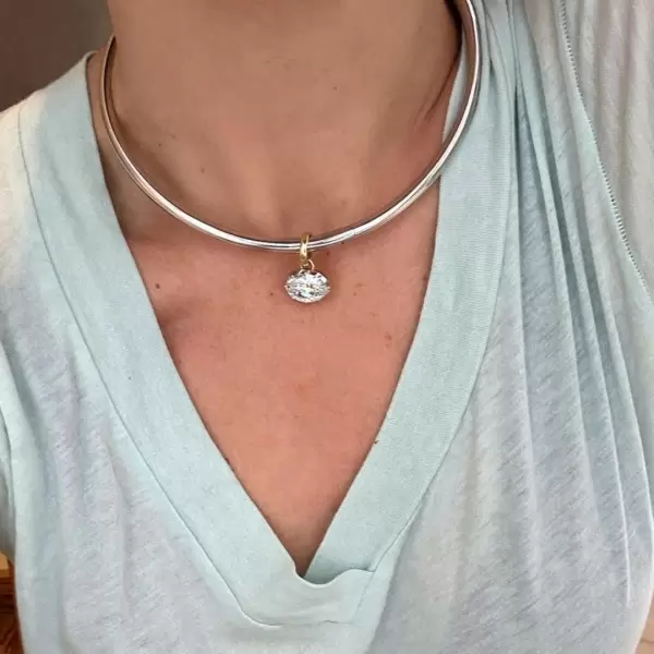 [Copy][Copy][Copy]Multi-cut Chain 18ct Cushion Cut Aquamarine Statement Necklace