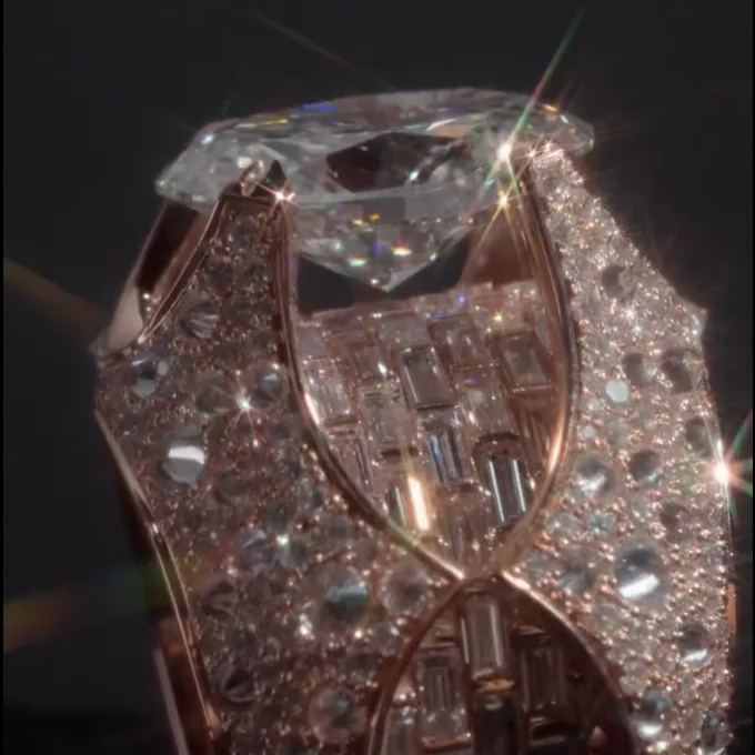 Trendy Retro Luxury Gemstone Ring