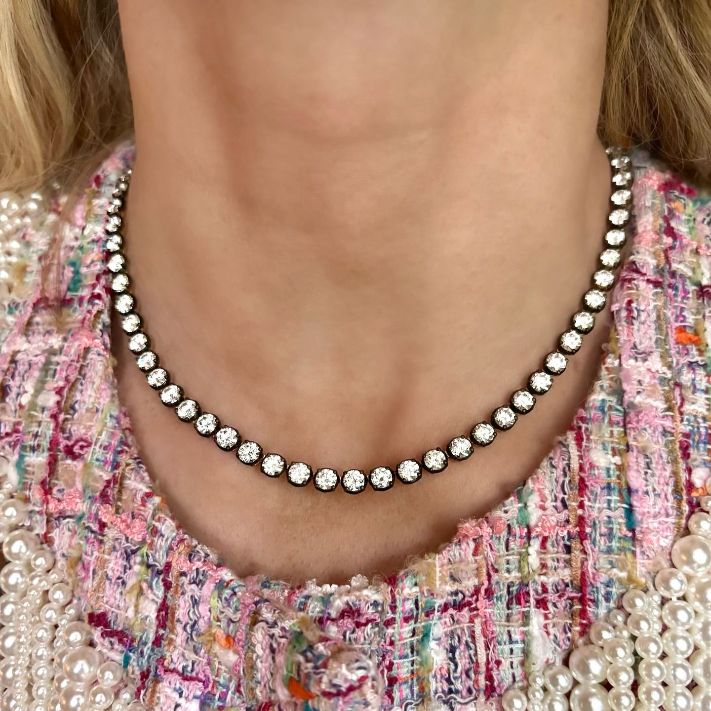 [Copy]Unique Herringbone Choker Necklace