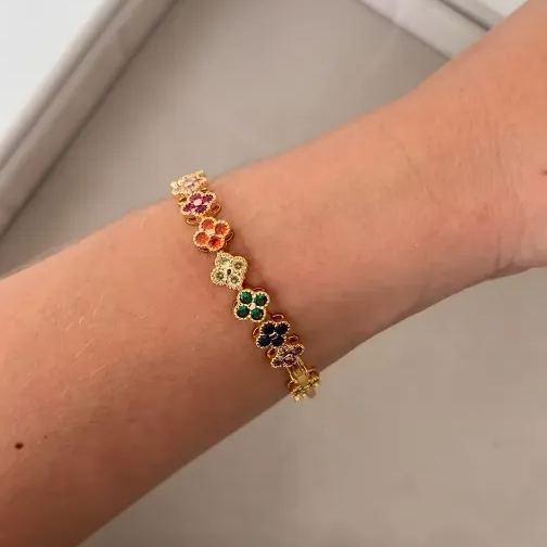 [Copy]Blissstash 7ctw Baguette Cut White Sapphire Bypass Bangle