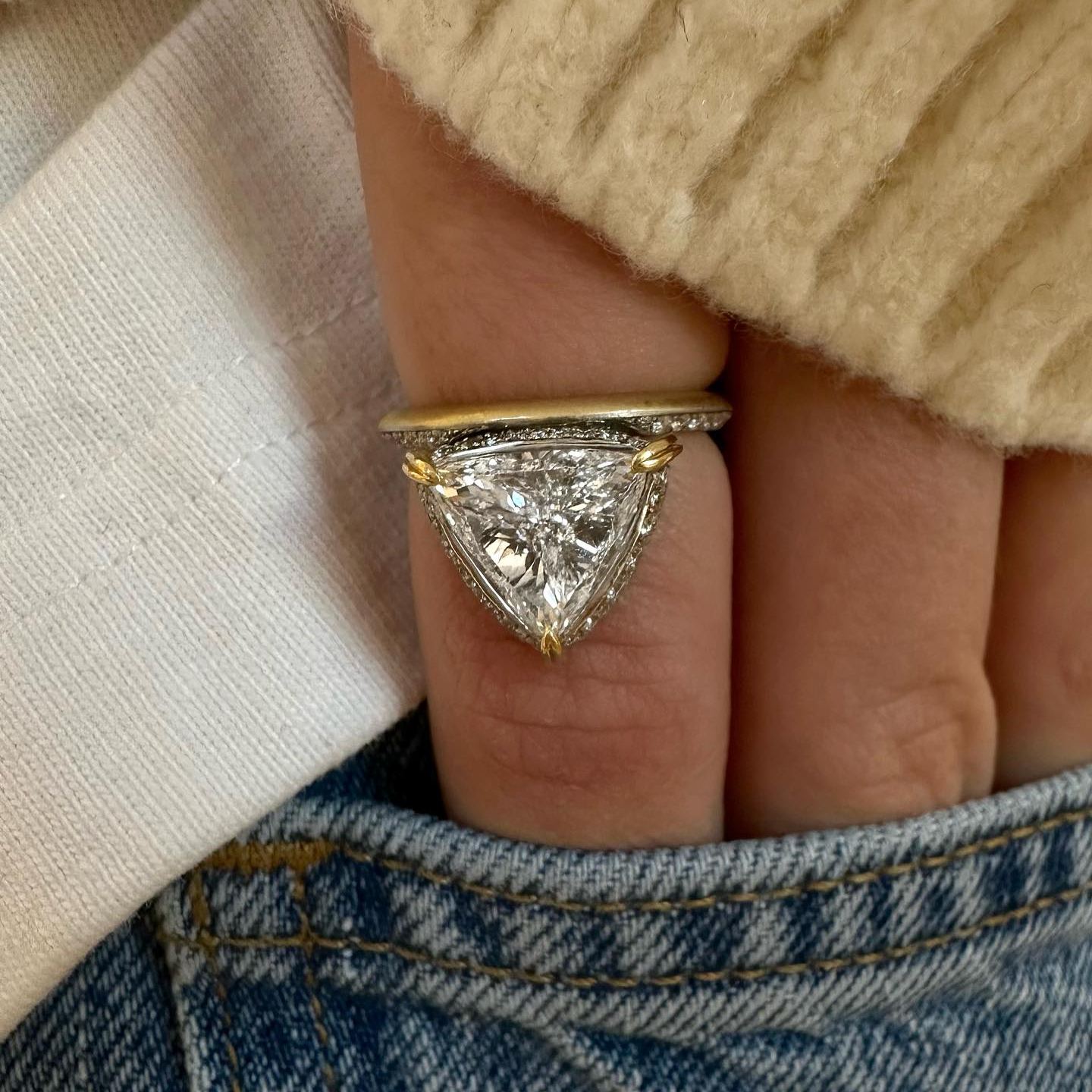 [Copy]Vintage Wrap Center Stone Design Ring