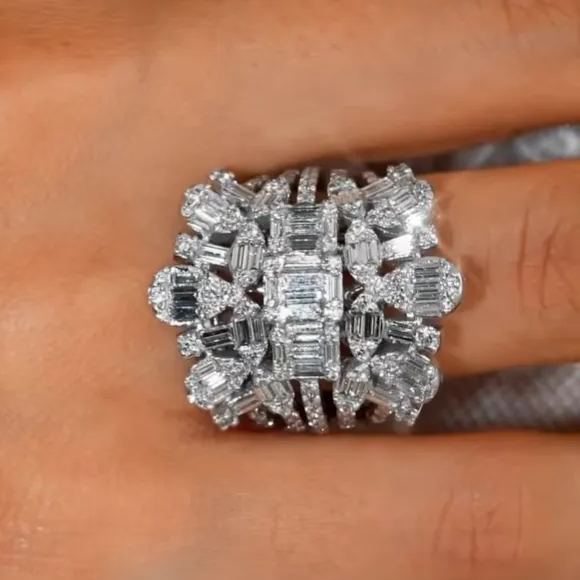 [Copy][Copy][Copy]Vintage Wrap Center Stone Design Ring