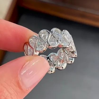 [Copy][Copy][Copy]White Diamond Wedding Ring