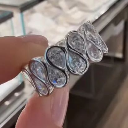 [Copy][Copy][Copy]White Diamond Wedding Ring