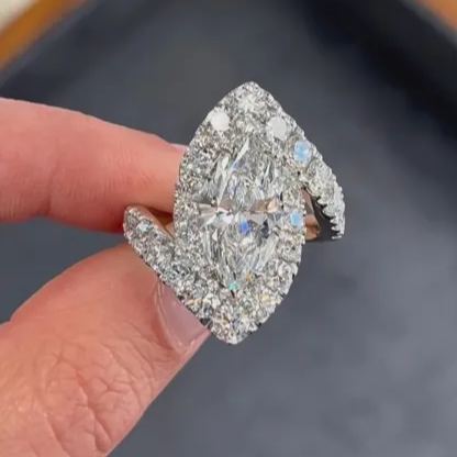 [Copy][Copy][Copy][Copy][Copy]White Diamond Wedding Ring