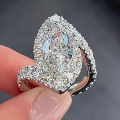 [Copy][Copy][Copy][Copy][Copy]White Diamond Wedding Ring