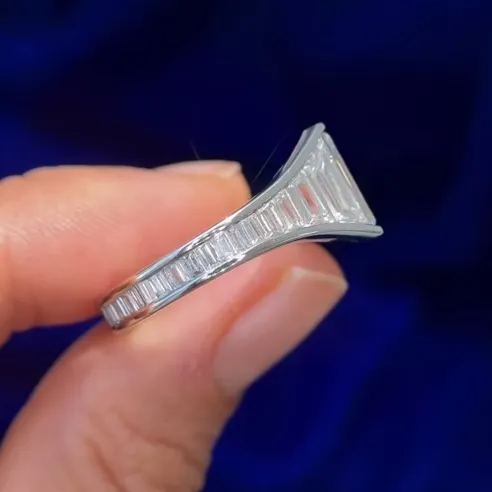 [Copy][Copy]Flush Set Multicolor Sapphire Starry Band Rainbow Ring